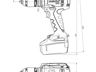 Шуруповерт Metabo Bs 18 Ltx Impuls (602191500) - доставка/оплата в 4 платежа/agrotop foto 2