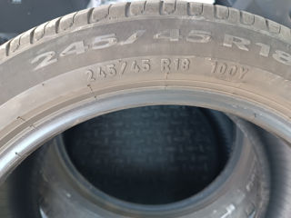 245 45 18, Pirelli vară Made in Germany 90% foto 2