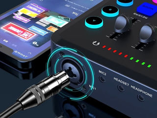 MagicCubic F11 Mixer Audio SoundCard Profesional foto 8