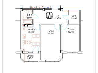 Astercon, DAT IN EXPLOATARE,  66.00 M2, Prețul 760 Euro/mp foto 4