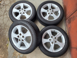 Диски Jante Toyota 5x114.3 Anvelope Dunlop 205 55 16 foto 4