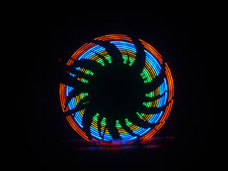 Светодиодный дисплей-подсветка на колесо 32 светодиода foto 1