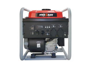 Generator invertor 4,5 kW 230 V benzină, Hwasdan H5250i-1. foto 4