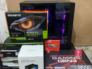 Gaming PC Ryzen 5600 RTX 4060 Ti 8 GB Negociabil