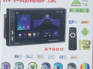 Продам магнитолу 2Din Android 14, 7" с памятью 2/32Гб, экран  IPS, WI-FI,GPS,Bluetooth