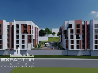 Exfactor Grup - orașul Codru 2 camere 65 m2, et. 3 la cel mai bun preț, direct de la dezvoltator! foto 1