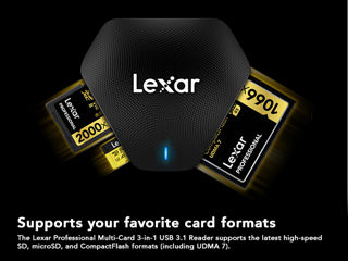 Lexar Professional Multi card 3 in 1 foto 5