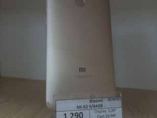 Xiaomi Mi A2 4/64GB 1290 lei