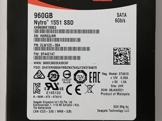 SSD для сервера Seagаtе Nytrо 1551 960 Гб ХA960МE10063 SАТA foto 1