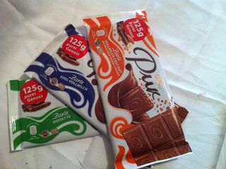 шоколад из Германии 20-25 лей за шт. foto 2