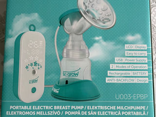 Pompa electrică portabilă pentru sân