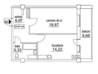 Apartamente noi,Vatra ,dat in exploatare, in rate 6% de la constructor, 10% prima tranșă. foto 6