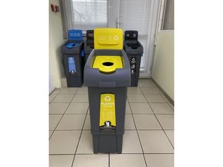 Урна сортировочная для пластика 80l/coș de sortare pentru plastic 80l