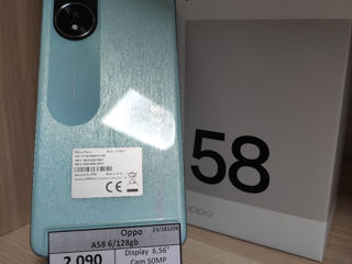 Oppo A58 6/128gb 2090Lei foto 1