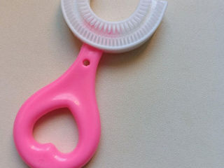 Детская U-образная зубная щетка капа для детей, 50 лей. foto 1