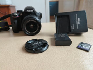 Nikon D3300 kit, stare practic nou foto 2