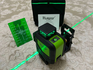 Laser Huepar 2D 902CG 8 linii + magnet  + țintă + garantie + livrare gratis foto 5