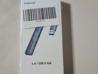 Hub USB 4 în 1 Lemorele