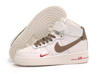 Nike Air Force 1 High Beige/Red Unisex foto 8