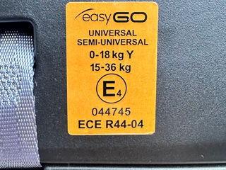 Scaun auto Easygo Convert Isofix 360 grade foto 8