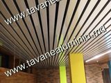 Tavane plafoane poduri suspendate din aluminiu (metalic) reecinai potoloc montaj instalare tavane foto 5