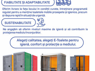 Bio toalete:chirie//vinzare/аренда и обслуживание мобильной туалетной кабины/уличные биотуалеты foto 9