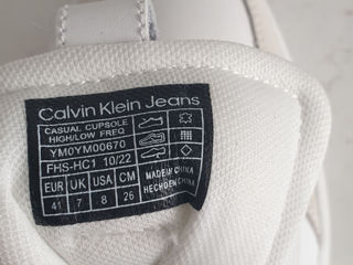 Calvin Klein Casual Cupsole High Low Freq White Creamy White foto 4
