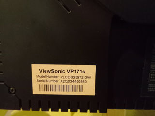 Монитор ViewSonic VP171s 17" - 99 лей         монитор BENQ FP557 на 15" - 49 лей foto 3