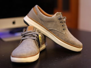 Skechers Men's Moreno Canvas Oxford Shoe