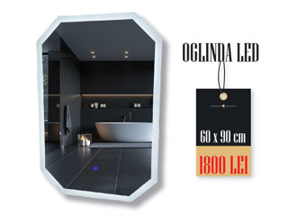 Oglinda led 60x60 - 60x70 - 60x80 - 60x90 - 60x100 - 120x80 foto 5