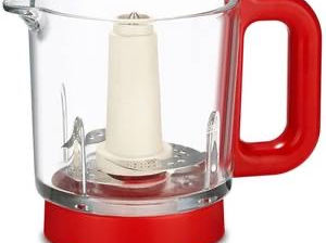 Aparat de gatit cu aburi si blender Oursson BL1060HGD/RD, 500 W, 0.95 l, Cream Soup Maker, Alb/Rosu foto 3