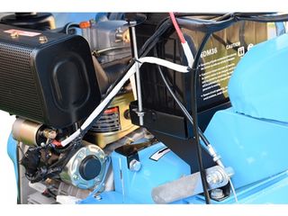 Motocultor diesel 7cp minsk electro (starter+acum36ah/roti 5.00-12/lampa)+set+2 frez+plug+pras+2rot foto 10
