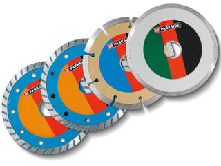 Discuri diamantate Parkside 76mm /125mm foto 0