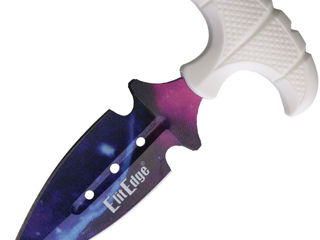 Elit Edge Push Dagger Galaxy knife Black nylon sheath new condition foto 2
