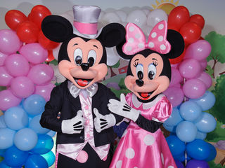 Mickey si Minnie Mouse de la Disney Land / Микки & Минни Маус / Mickey Mouse Moldova