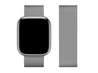 HOCO iWatch WA03 Seria simplă de frumusețe curea de oțel milaneză (38/40/41mm) foto 4