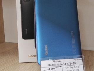 Xiaomi Redmi Note 11 4/64GB 1990 lei