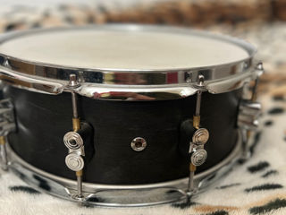 DW PDP 14”x5,5” Black Wax Snare (Toba Mica) foto 2