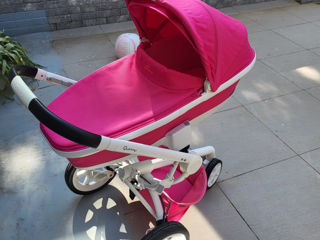 Продано! #K47 Детская коляска 2 в 1 Quinny Moodd Pink Passion