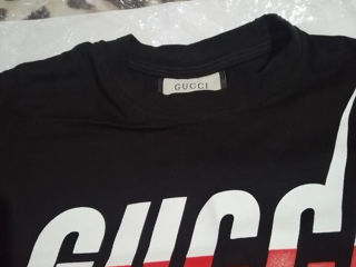Gucci оригенал 100%.футболка с длинными рукавами и логотипом foto 7