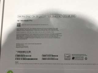 MacBook Pro 16 M4Pro 24/512Gb foto 3