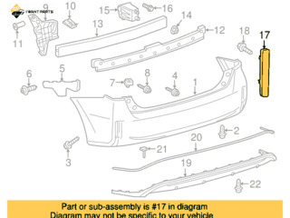 катафот Toyota Prius v foto 8