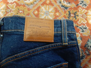 Фирменные джинсы Levi Strauss. Оригинал из США. Размер: 26 foto 3