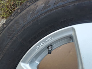 Jante mitsubishi la 16 cu anvelope bridgestone foto 4