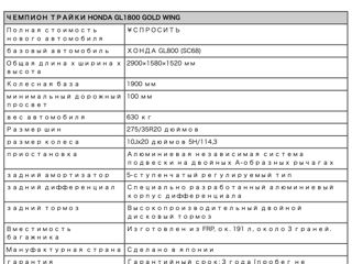 Honda GL1800 GOLD WING foto 6