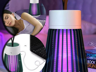 Lampa anti-insecte Портативная лампа-ловушка для комаров