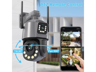 6MP 2in1 WiFi IP Camera Robot Metal Boavision x36 Zoom, AI Cruzer, PTZ foto 12