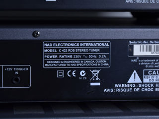 NAD Hi Fi система / NAD C350 усилитель / NAD C521 CD player / NAD C422 Stereo AM/FM / есть пластинки foto 7