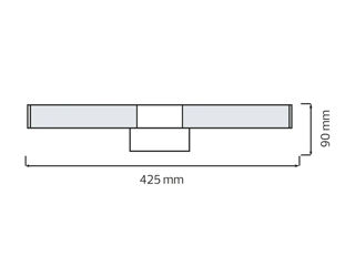 Aplică Horoz SUMRU-12 12 W 1135 lm 4200 K Lampa de perete LED Horoz "SUMRU-12" este realizata din me foto 3