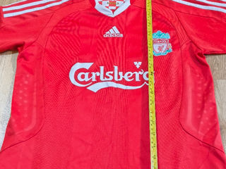 Liverpool Gerrard #8 Home  Soccer Jersey 2008/10   Adidas foto 5